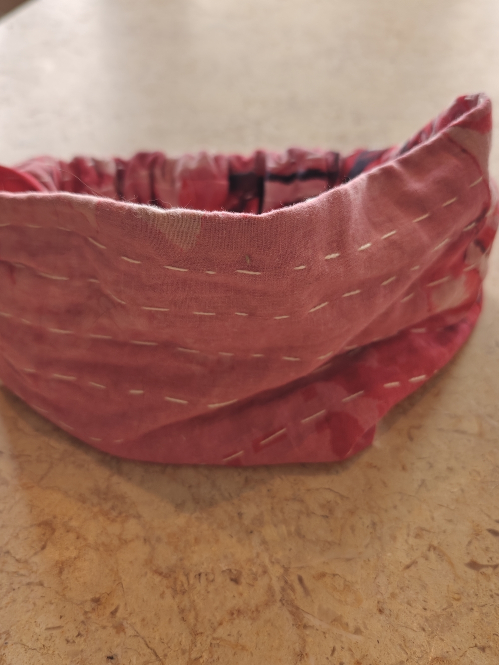 Pink Kantha Headband